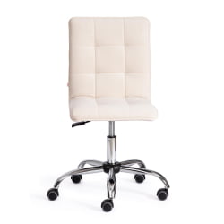 Кресло офисное ZERO СС флок , молочный, 4