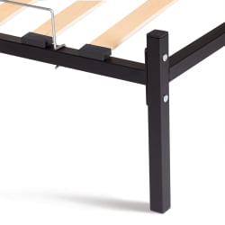 Кровать двуспальная Marco металл, 160*200 см, черный