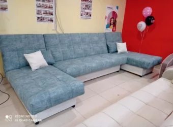 Диван Эльбрус ПДУ на независимом пружинном блоке