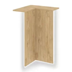 Колонна угловая внутренняя с подсветкой правая для О.Р-Ф.МУ.ВНУ(Р) ОНИКС О.Р-КУ.ВНУ.С(Р) Тиквуд светлый / О.R-F.MU.VNU(R) ONIX О.R-KU.VNU.S(R)