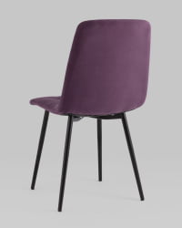 Стул Оливер велюр Фиолетовый / Oliver