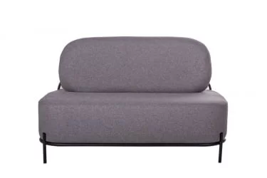 Диван тканевый Gawaii 2-х мест Тем серый