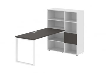 Рабочая станция EDIS EQRST 1115 Мокко Белый Белый