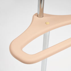 Напольная вешалка для одежды MASHA МДФ/металл, 30,5*41,5*84 см, пудра