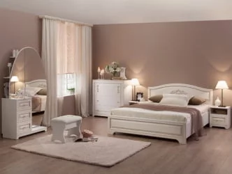 Комод Белла  модуль 09 белый/джелато софт