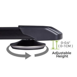 Угловой компьютерный стол EUREKA ERK-EGD-L60L-B-US