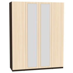 Шкаф распашный Р-230х180х60-1-ПО-М(Венге-ДМ) / R-230х180х60-1-PO-M(Венге-ДМ)