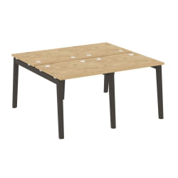 Рабочая станция ОНИКС ВООД ОВ.Д.РС-4.0.7 Тиквуд Светлый/Темный / ONIX WOOD OW.D.RS-4.0.7