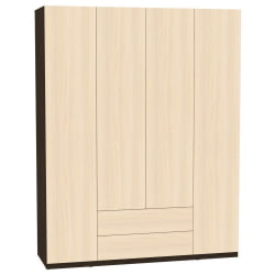 Шкаф распашный R-230х180х45-2-PO(Венге-ДМ)