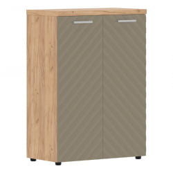 Шкаф с глухими средними дверьми и топом Torr LUX TLMC 85.1 Дуб Бофорд Капучино