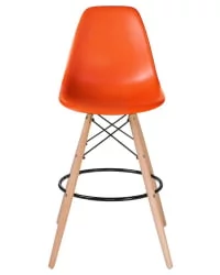 Стул барный ДОБРИН ДСВ БАР Оранжевый О-02 / DOBRIN DSW BAR O-02