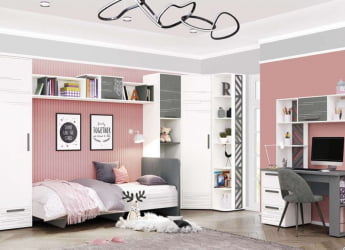 Детская кровать с бортиком Аляска 502.11