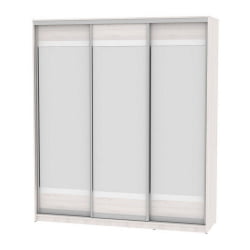 Шкаф-купе B-220х200х60-2(ЯАС-D10D10D10)