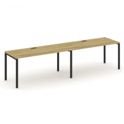 Рабочая станция на 2 места CONCEPT CN.ORS-004 Дуб Винченцо Черный