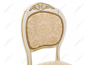 Стул деревянный Лауро Патина золото-Бежевый