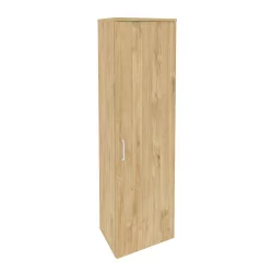 Гардероб узкий (правое исполнение) ОНИКС О.ГБ-1(Р) Тиквуд Светлый / ONIX O.GB-1(R)