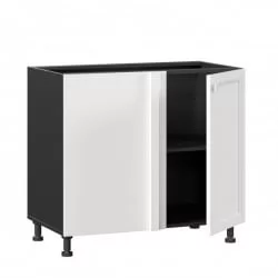 Тумба кухонная угловая 1000 Джулия ЛД 284.090.000.054 Черный Белый