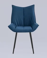 Стул обеденный Осло велюр Синий