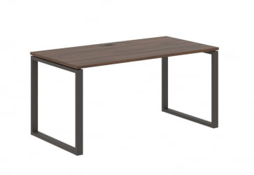 Стол письменный EDIS EQST 1580 Дуб Денвер темный Мокко