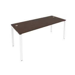 Стол письменный МЕТАЛ СЙСТЕМ Б.СП-5 Венге/Белый / METAL SYSTEM