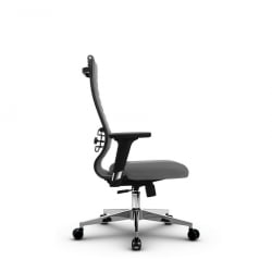 Кресло офисное МЕТТА B 2b 19/2D, Основание 17834 Комплект 3 Светло-серое