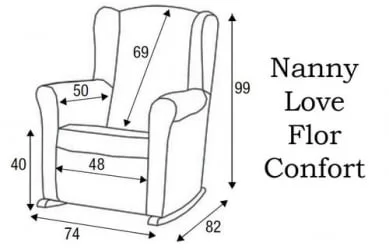 Детское кресло Micuna Wing/Confort white/white искусственная кожа