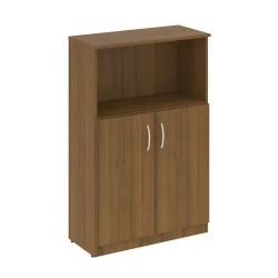 Шкаф средний широкий (2 низкие двери ЛДСП) NOVA S В.СТ-2.1 Орех Гварнери