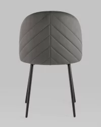 Стул Фолио велюр Темно-серый