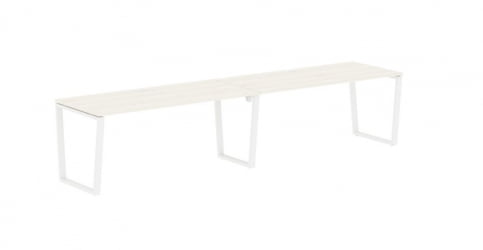 Бенч-система ЕДИС ЕВВСТ 3580 Ясень Траун Белый / EDIS EVWST