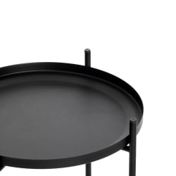 Столик журнальный TAVETT / 1 шт. в упаковке металл, 37,6*37,6*52 см, черный