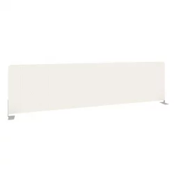 Экран тканевый боковой L1475мм Metal System Б.ТЭКР-147 Белый/Серый