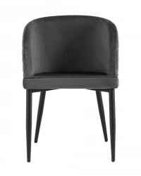 Стул Оскар велюр серый 2 шт