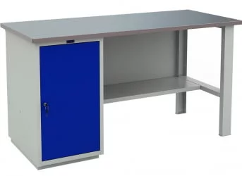 Верстак ВТ160.ВД1/Ф1.000 Сине-серый / WT160.WD1/F1.000