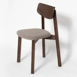 Стул с мягким сиденьем Вега Beige кашемир Дуб золотой