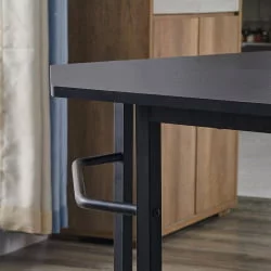 Угловой компьютерный стол KIWI Черный BK