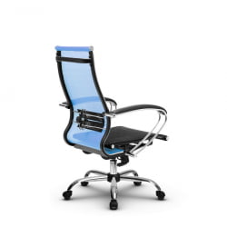 Кресло офисное МЕТТА B 2m 9/K131, Основание 17833 Комплект 2 Васильковое Черное