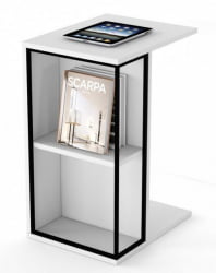 Прикроватный столик City белый