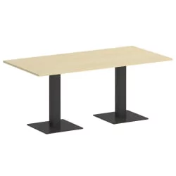 Стол прямоугольный HOME OFFICE VR.SP-5-180.2 Клен/Антрацит металл