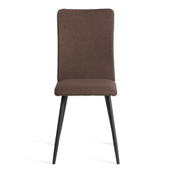 Стул со спинкой La Rousse NEW, ткань рогожка, коричневый/черный, 3М7-147, 45x55x93 см