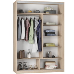 Шкаф-купе Б-220х160х60-2(ЯШС-Д7Д8) / B-220х160х60-2(ЯШС-D7D8)