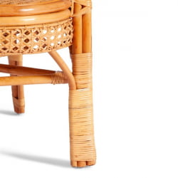 Кресло PELANGI 02/15 B /с подушкой/ Мед