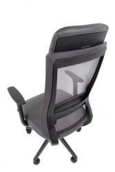 Офисное кресло CHAIRMAN 500 ЛТ (ЛТ) ЭКО экокожа Серый / (LT)