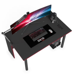 Игровой компьютерный стол SKILLL SSTG 1385.1 антрацит/красный