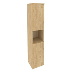 Шкаф высокий узкий левый ONIX O.SU-1.5(L) Тиквуд Светлый