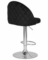 Стул барный DOBRIN MILANA Черный велюр MJ9-101