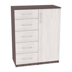 Комод Калисто(К37)1147х902х468ручкарейлинг160мм(ЯАТ-ЯАС) / Калисто(K37)1147х902х468ручкарейлинг160мм(ЯАТ-ЯАС)