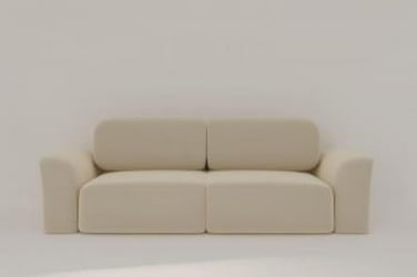 Диван прямой Сольхейм (Berhouse) Цвет фасада: Левис 04 велюр; Тип: Прямой; Материал фасада: Металл/Велюр