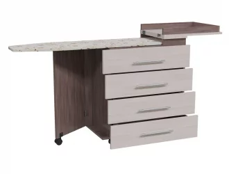 Комод с гладильной доской 4-44300 Бодега темный Бодега светлый