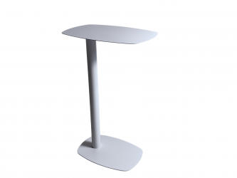 Журнальный столик Eanna L металл белый