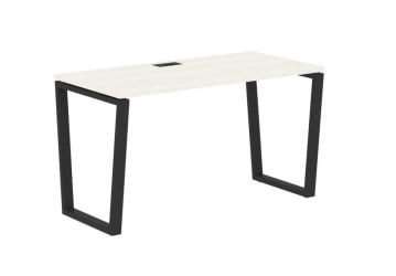 Стол письменный EDIS EVST 1367 Ясень Траун Черный